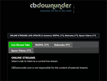Tablet Screenshot of cbdownunder.com